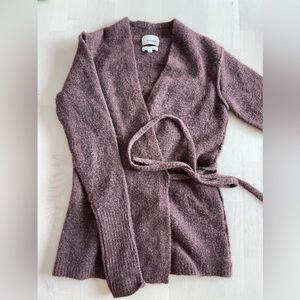 Wilfred wrap sweater in EUC. Size XS.
